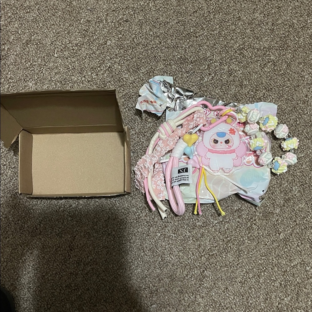Confirmed No Box Baby Three Love Chain